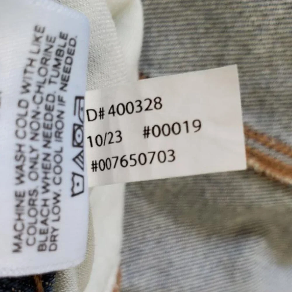 Express Super High Waisted Flare Hem Front Slit Denim Midi Skirt 8 - Picture 9 of 10